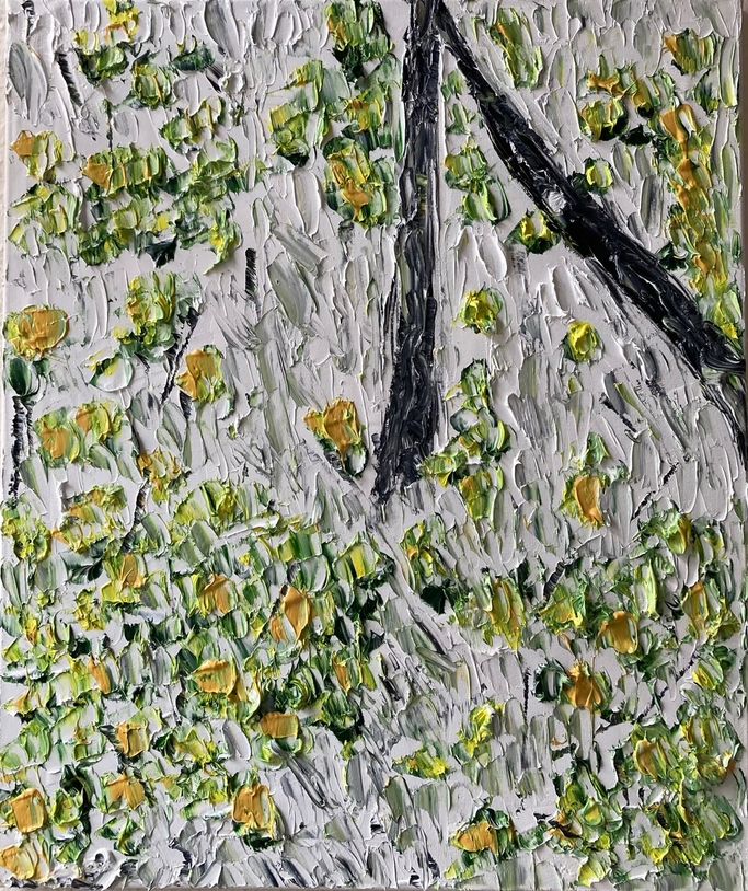 Copyright by Jana Schönheit Öl auf Leinwand abstrakte Malerei zeitgenössische Kunst