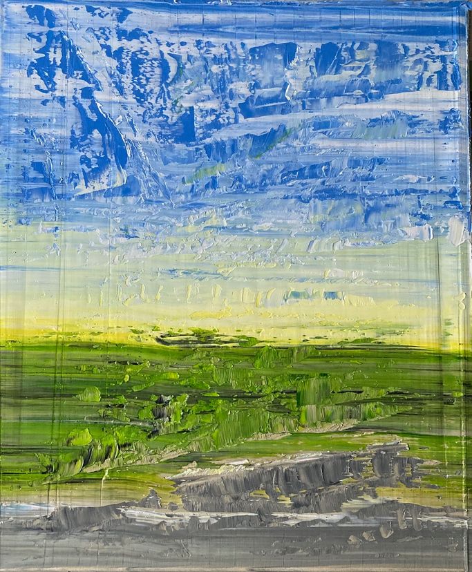 Copyright by Jana Schönheit Öl auf Leinwand abstrakte Malerei zeitgenössische Kunst