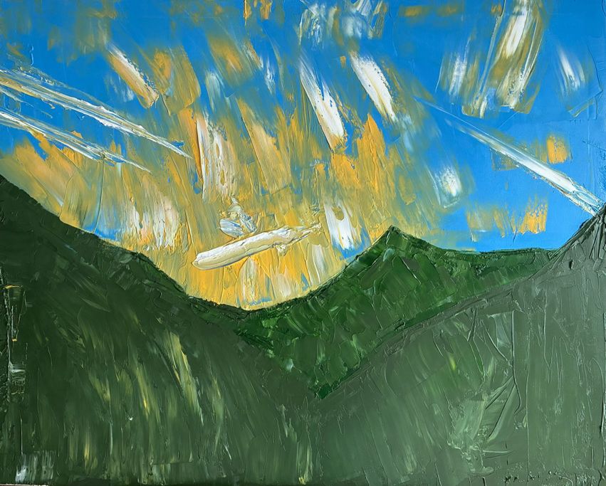 Copyright by Jana Schönheit Öl auf Leinwand abstrakte Malerei zeitgenössische Kunst