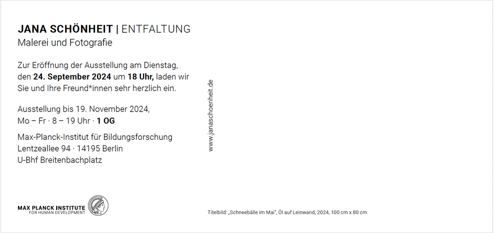 Herzliche Einladung 