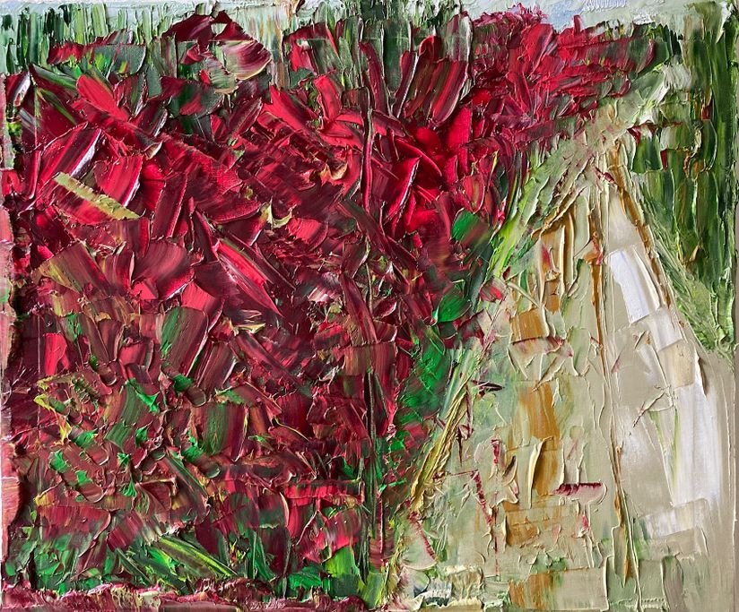 Copyright by Jana Schönheit Öl auf Leinwand abstrakte Malerei zeitgenössische Kunst
