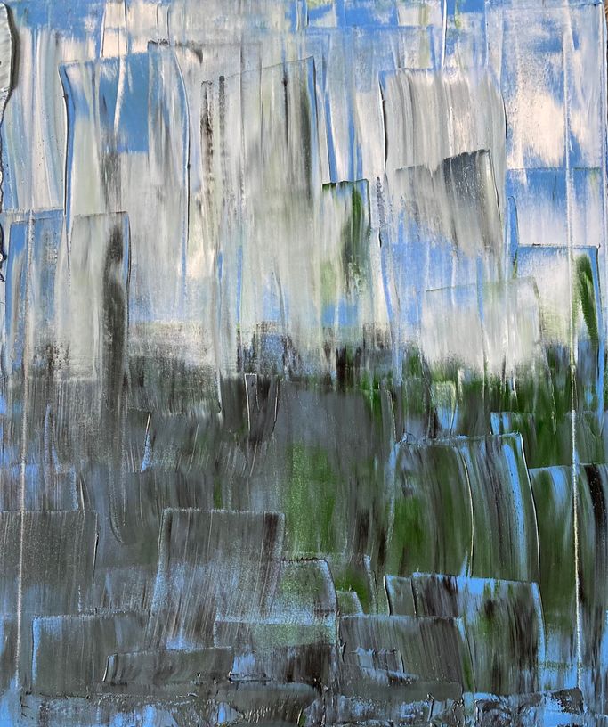 Copyright by Jana Schönheit Öl auf Leinwand abstrakte Malerei zeitgenössische Kunst